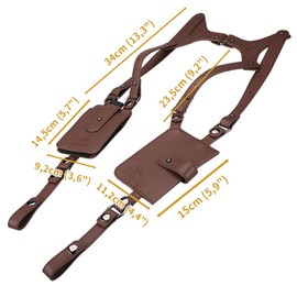 wiipara Hidden Forearm Shoulder Bag, Anti-Theft Shoulder Holster Money Belt Holster Bag, Wallet with Forearm Holster Secret Bag for Safety when Travelling Sports Work