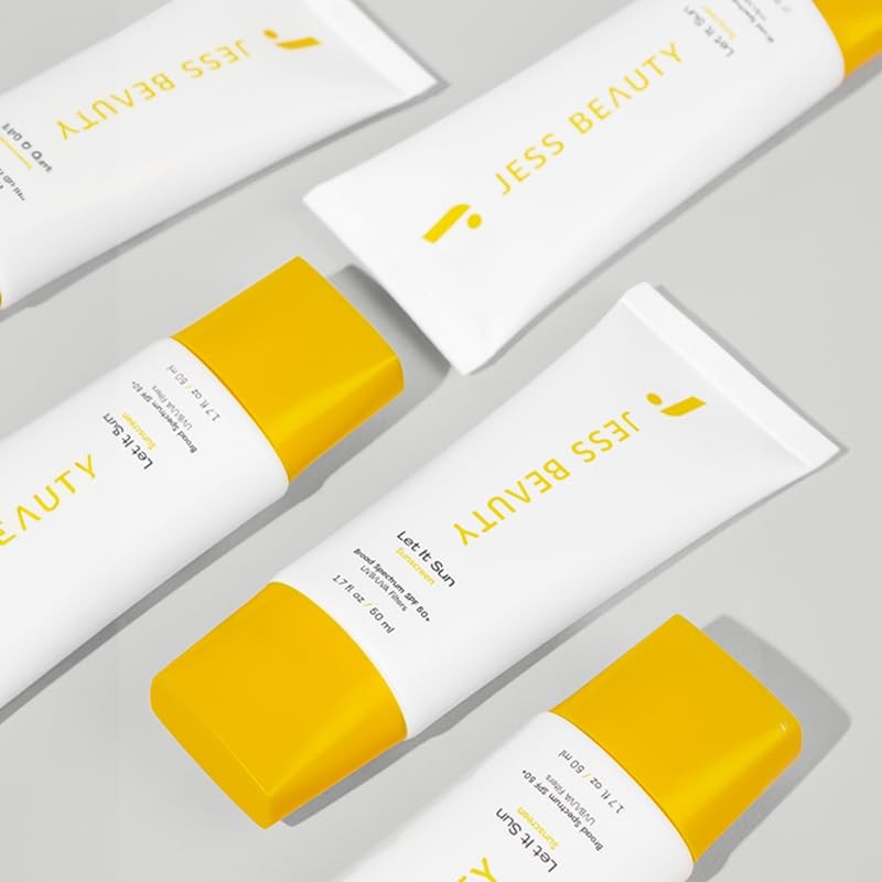 Jess Beauty Let it Sun 50+ Sunscreen, Green Tea &