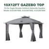 JANCANOPY 10X12 Replacement Gazebo Top for Eagle Brooke Gazebo Model