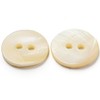 10 Elegant Shell Buttons 18 mm (1.8 cm) Shell Colour