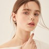 HOMEBEARJ Gold Lymphvity Germanium Earring, Hypoallergenic Zinc Hoop Earrings with
