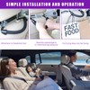 Dickno 2 PCS Car Headrest Grab Handle, Auto Rear Seat