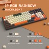 ATTACK SHARK K8 Wireless Mechanical Keyboard, 100 Keys, Hot Swappable