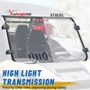 StarknightMT 2021+ Vented Commander Windshield, Commander Sliding Full Window Front
