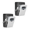 Key Lock Box Wall Mounted, Fayleeko 4 Digit Combination Lockbox