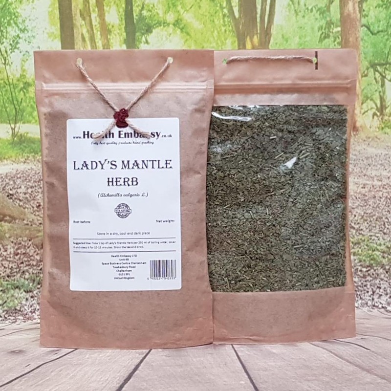 Health Embassy Lady's Mantle Herb (Alchemilla vulgaris L), 100g