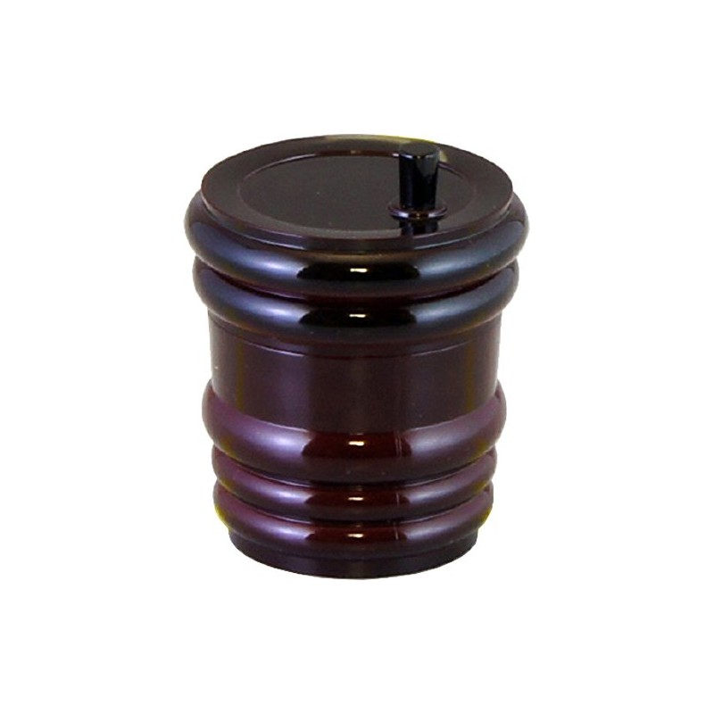 Fukui Craft 3-584-2 Shichimi Container, Made in Japan, Barrel Shaped