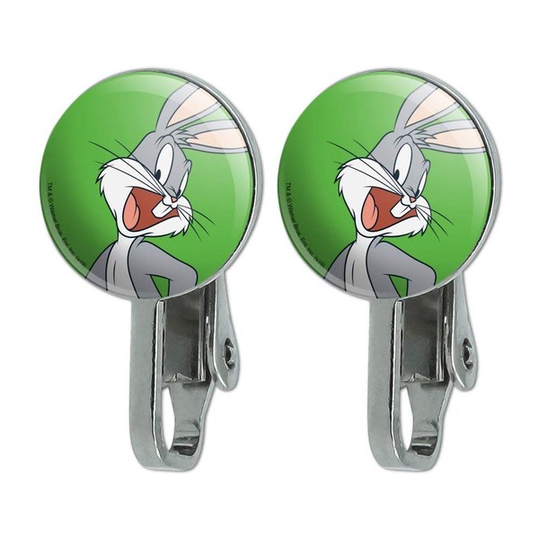GRAPHICS & MORE Looney Tunes Bugs Bunny Novelty Clip-On Stud