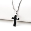 Dada Gioielli - Men's Necklace with Cross Pendant; Cross in