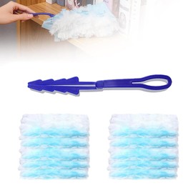 Dusting Dust, Foldable, Handy Mop Removable, Disposable, Electrostatic Adsorption, Dust Cleaning, Dust Removal, Dustproof Adsorption, Dust Brush, Car, Home Cleaning Tool, Replacement 10 Pieces