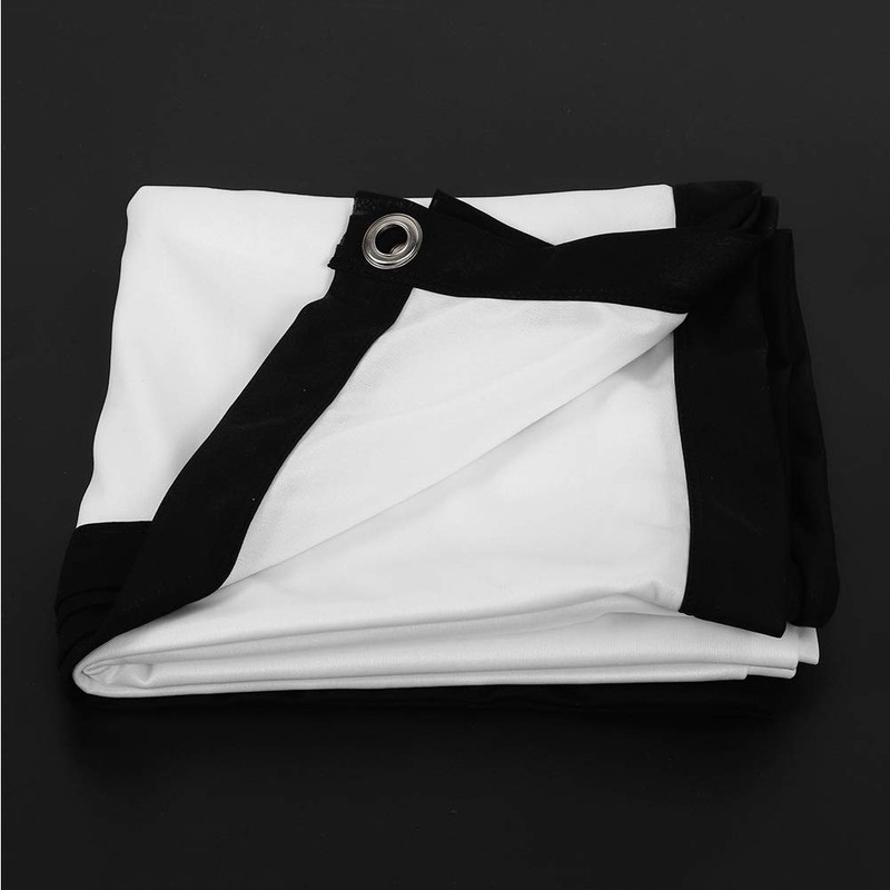 40 72" in Portable Foldable Projector Screen Full HD 1080P