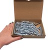 (Pack of 60) DIN 7504K Galvanised Steel 5.5 x 75mm