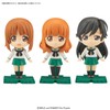 Puchyuazu Girls und Panzer Miho Shaori Flower Set, Color Coded