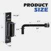 SPARKWHIZ 7inch Heavy Duty Bolt on 3/4" J Bolt Gate