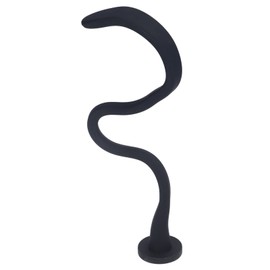 Washer Door Prop, Flexible Magnetic Washing Machine Door Holder Front Washer Door Prop for Front Load Washer Keep Washer Door Open(Black)