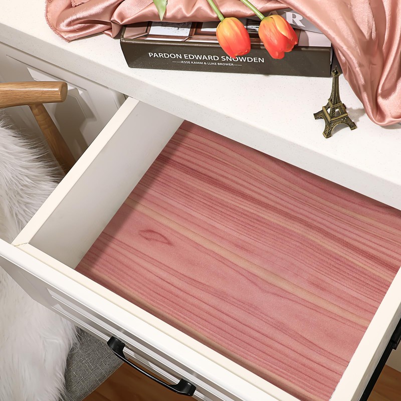 Gersoniel 10 Sheets Drawer Liners for Dresser Lavender Scented Drawer