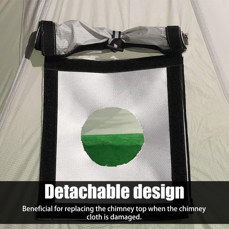 Tent Stove Jack, Heat-Resistant Stoves Jack Kit Removable Tent Chimney