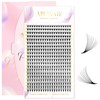 ABONNIE Premade Fans Eyelash Extensions, 400 Fans 14D 8-15mm Mix