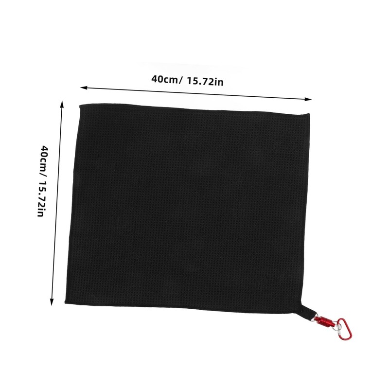 Kisangel Magnetic Golf Towel Microfiber Waffle Pattern Large Golf Sweat