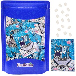 Fruidles Sugar Free Gum Mini Chicles Peppermint Flavor 3000 Pieces (20 bags)