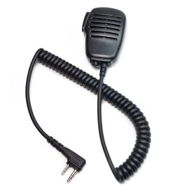 TWAYRDIO Small Speaker Microphone for ICOM IP502H, IP501H, IP500H, IP200H, IP210H, Simple Commercial Radio IC-DPR4, IC-DPR30, IC-DPR3, ID-52, ID-50, ID-51, ID-31, HM-186LS Compatible Type Connector