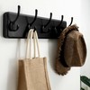 SKOLOO Rustic Wall Mounted Coat Rack, Case of 2, Pine