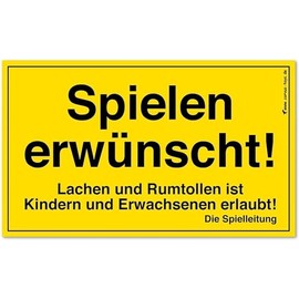 Corvus A 600 036 Schild spieln erwünscht