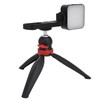 YELANGU Camera Desktop Tripod with Fill Light Mini Vlogging Kit