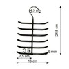 Set of 2 Tie Racks