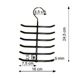 Set of 2 Tie Racks
