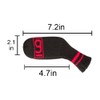 Scott Edward 10 Pcs Golf Iron Club Covers Head Covers