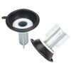2Pcs Carburetor Vacuum Diaphragm Valve Slide Compatible with Kawasaki Brute
