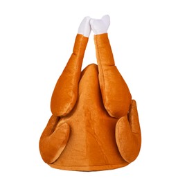 Bohue Christmas Turkey Hat Thanksgiving Roasted Turkey Hat Funny Chicken Leg Hat Creative Costume Headwear for Thanksgiving Christmas Party