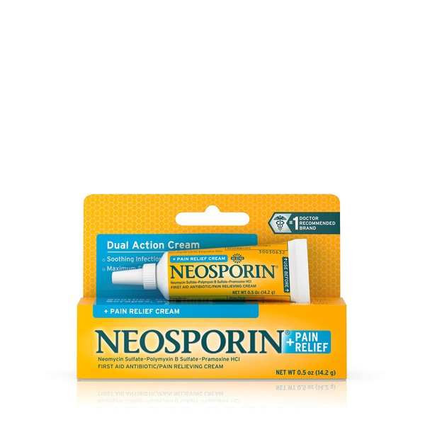 Neosporin +Pain Relf CRM Size .05z Neosporin +Pain Relf CRM .05z