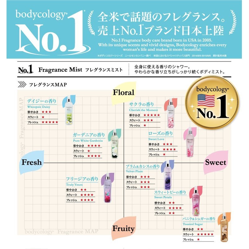 Bodycology Moisturizing Body Cream - Whoopsie Daisy, 8.0 oz (227