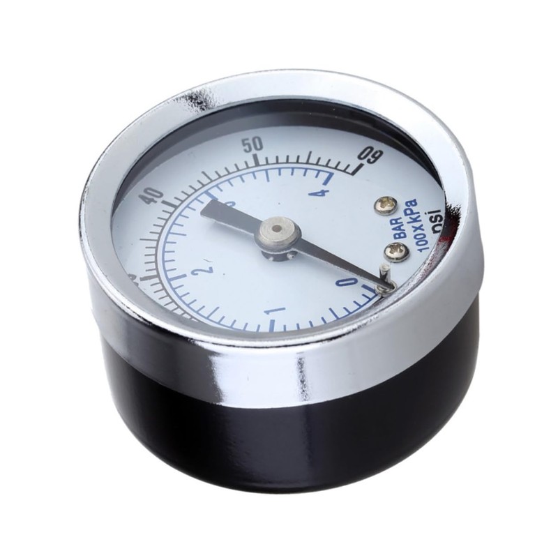 TEHAUX Water Pressure Gauge 0-60psi Vacuum Gauge Tester Mini and