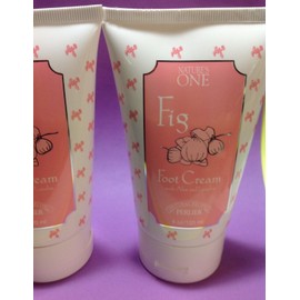 Perlier LOT OF 2 - Perlier NATURES ONE FIG Foot Cream with Aloe and Lanolim 4 oz.