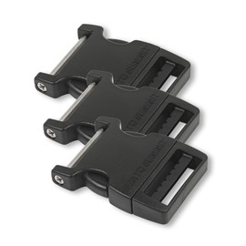 Sea to Summit Field Repair Buckle - Side Release, 1 Pin, 3-pack, 38mm / 1 1/2in