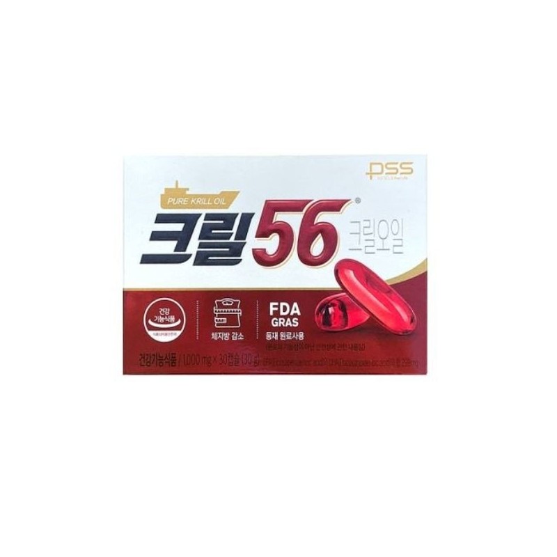 Pulse Krill 56 1 Box 30 Capsules Krill Oil Body