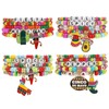 Twinfree 20pcs Cinco De Mayo Bracelets Pack for Women Cinco