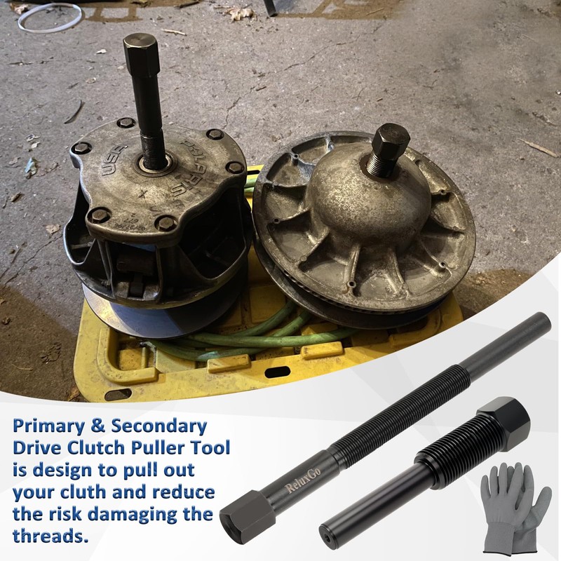 ReluxGo Primary & Secondary Polaris Clutch Puller Removal Tool Fit