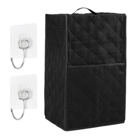 CALIDAKA Blender Dust Cover, Compatible with Most Blenders, Polyester, Black