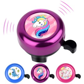 LWMTT Bicycle Bell Children's Bicycle Bell Unicorn Bicycle Bell Children Girls Bell Children's Bicycle for Bicycle Scooter Tricycle Balance Bike as a Gift for Birthdays Christmas Children's Day -