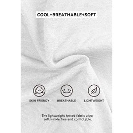 YTD Men's Short Sleeve Knit Polo Shirts Vintage Lightweight Breathable Button Down Cardigan Golf Shirts M White