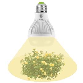 SGLEDS Grow Light Bulb 10 Watt with Ceramic Technology PPF 17.5 umol/s LED Full Spectrum Grow Lamp with High PPFD, Energy Saving Plant Lights for Seeding Growing