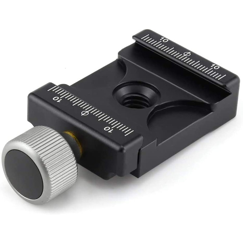 DC-38 Clamp for Camera Quick Release Plate Adjustable Solid Aluminium