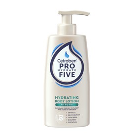 Pro Hydrate Five Daily Body Moisturising Lotion 250 ml with Ceramides and Vitamin B5, Perfect for Dry Skin, Vegan Friendly, Cruelty Free