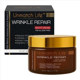 Crema Reparadora De Arrugas Rápida 1.7 Fl. Oz. Hidratante Fa