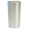 HORIE Titanium Double Wall Tumbler, White Birch Premium Silver
