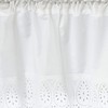 CHF Penny Eyelet, 14 in Valance, White